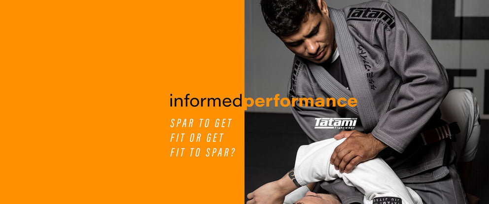 Spar to get fit or get fit to spar?