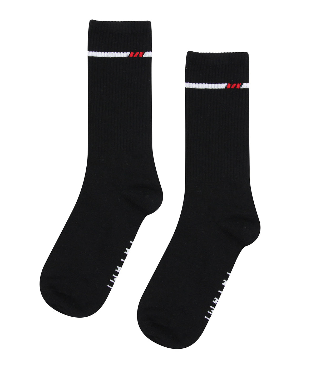Tatami Crew Socks (2 Pack) - Black