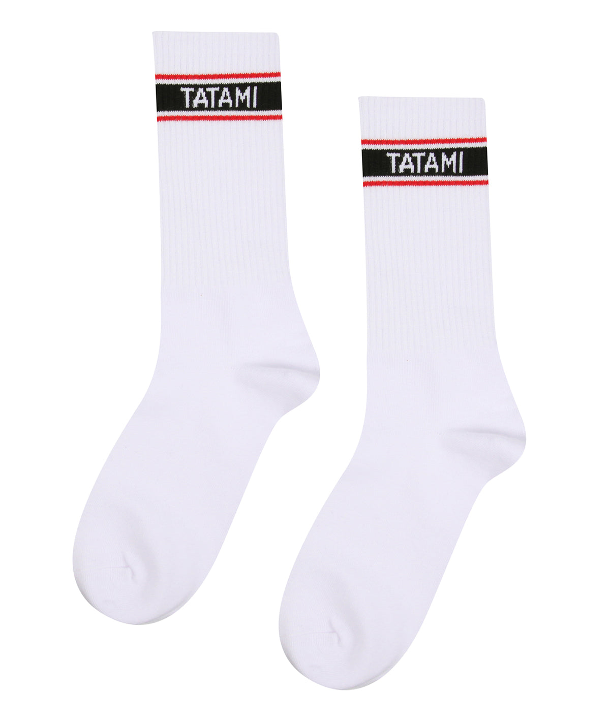 Tatami Crew Socks (2 Pack)  - White