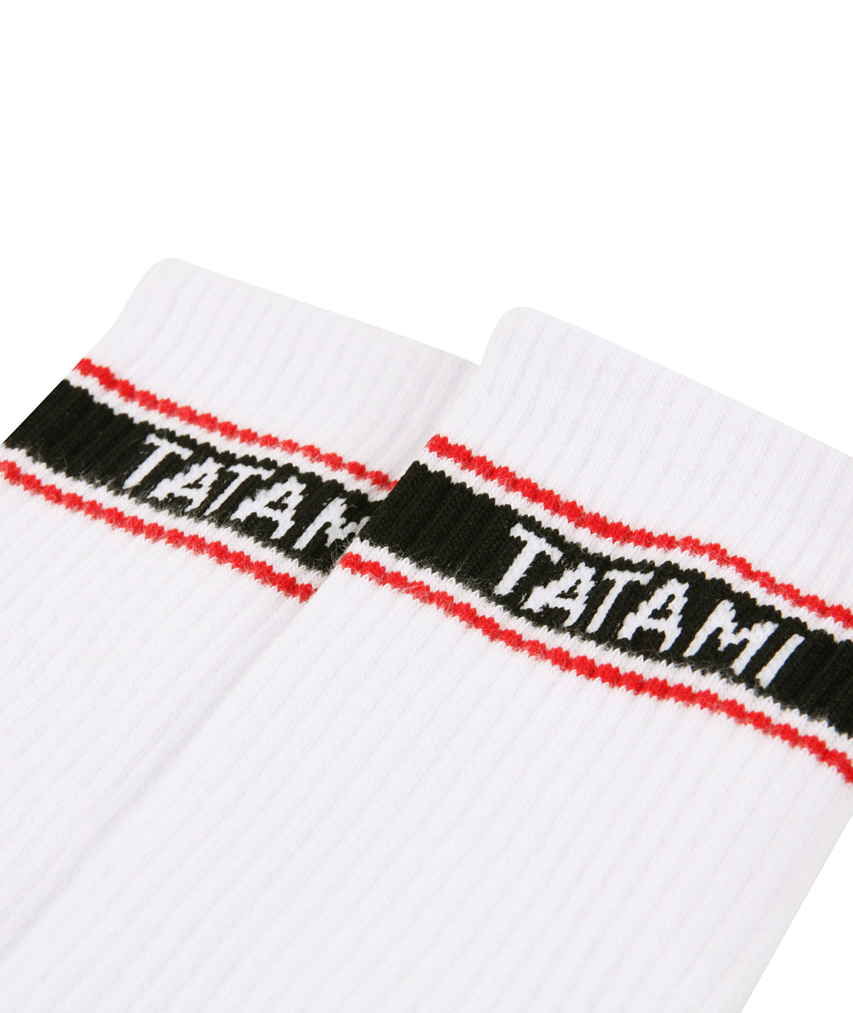 Tatami Crew Socks (2 Pack)  - White