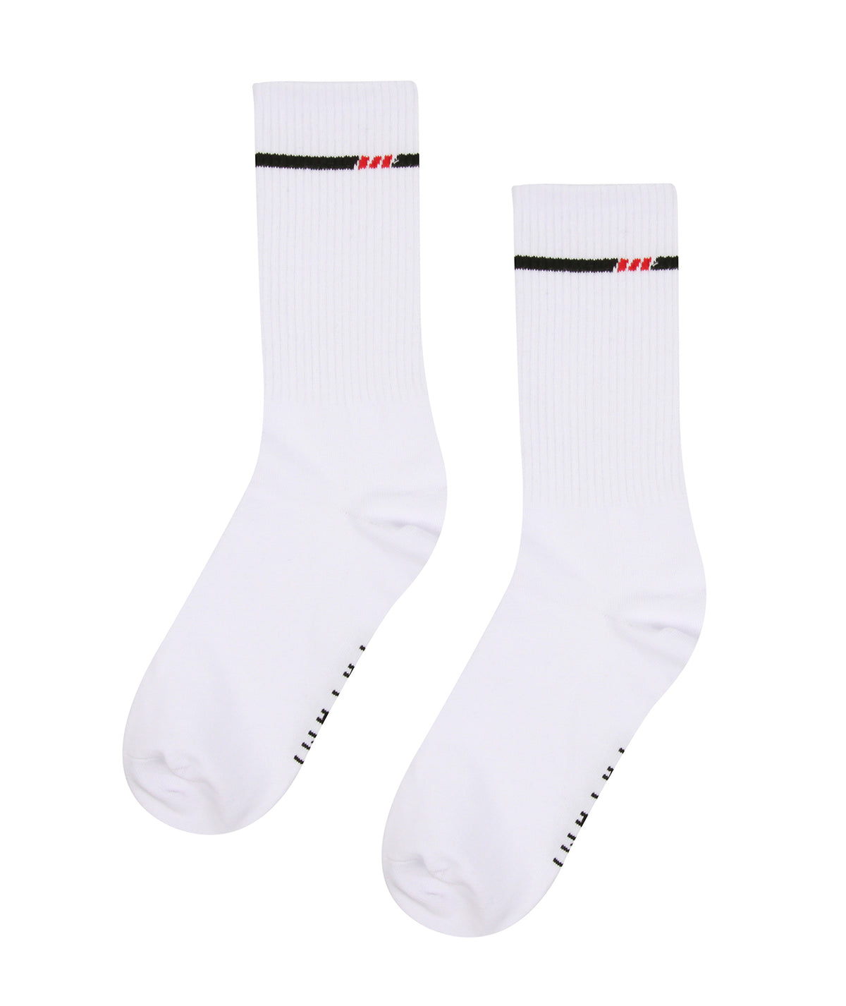 Tatami Crew Socks (2 Pack)  - White
