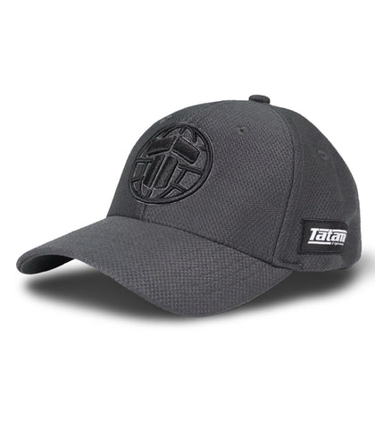 T Logo Baseball Cap - Grey/Black