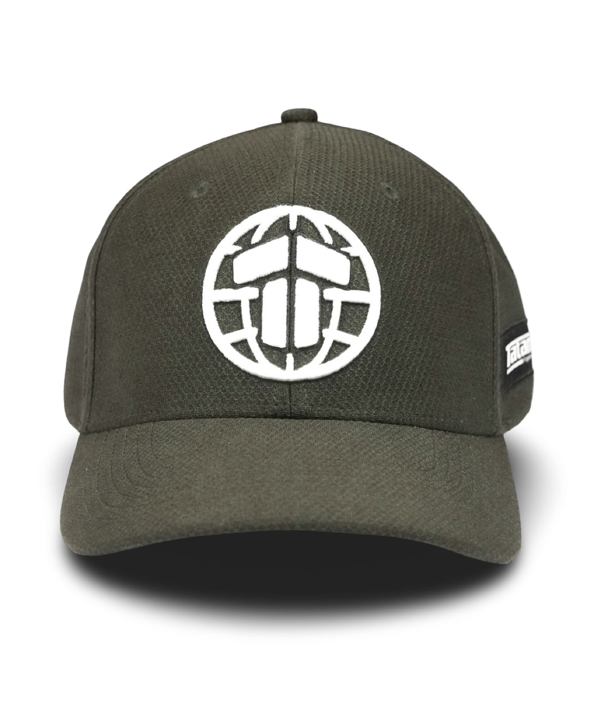 T Logo Baseball Cap - Khaki/White