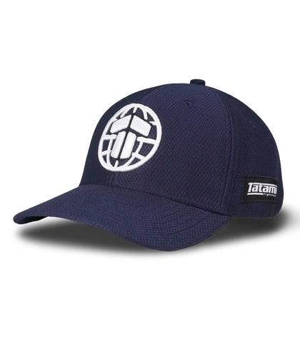 T Logo Baseball Cap - Navy/White