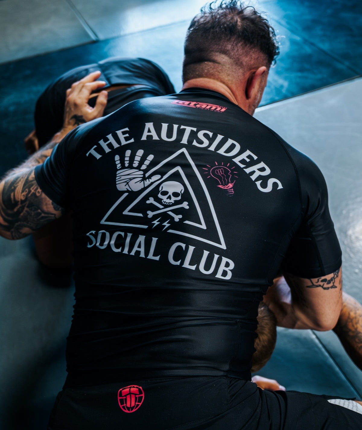 Kids Autsiders Social Club Rash Guard