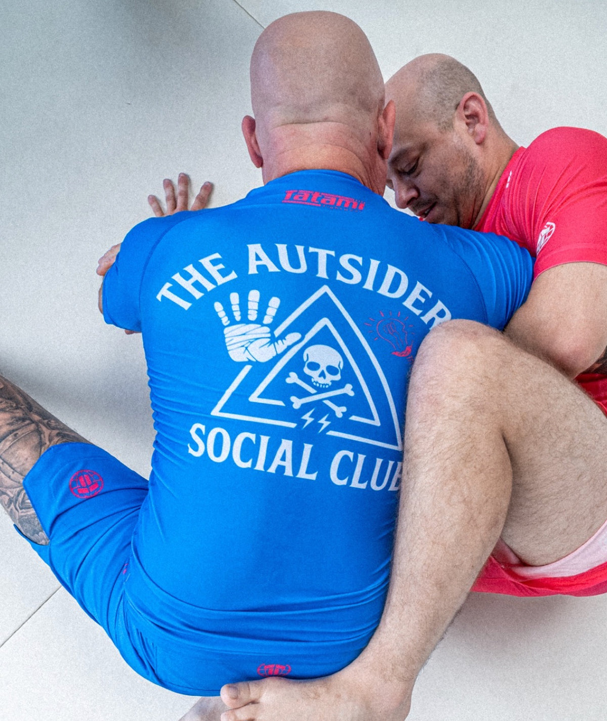 Autsiders Social Club Rash Guard - Blue