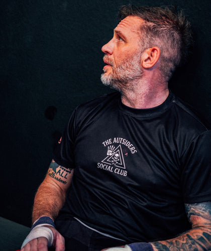 Autsiders Social Club Mesh Grapple T-Shirt - Black