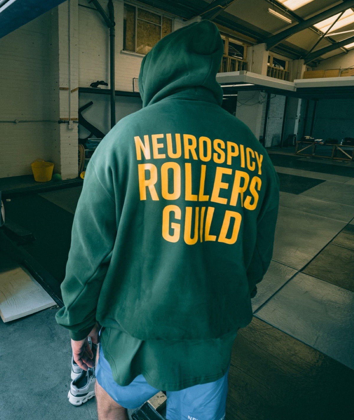 Autsiders Neurospicy Oversized Hoodie - Green