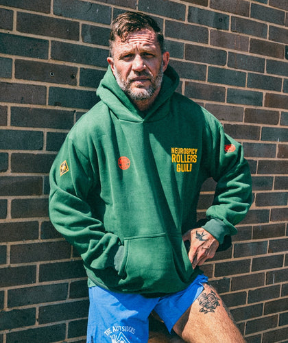 Kids Autsiders Neurospicy Oversized Hoodie - Green