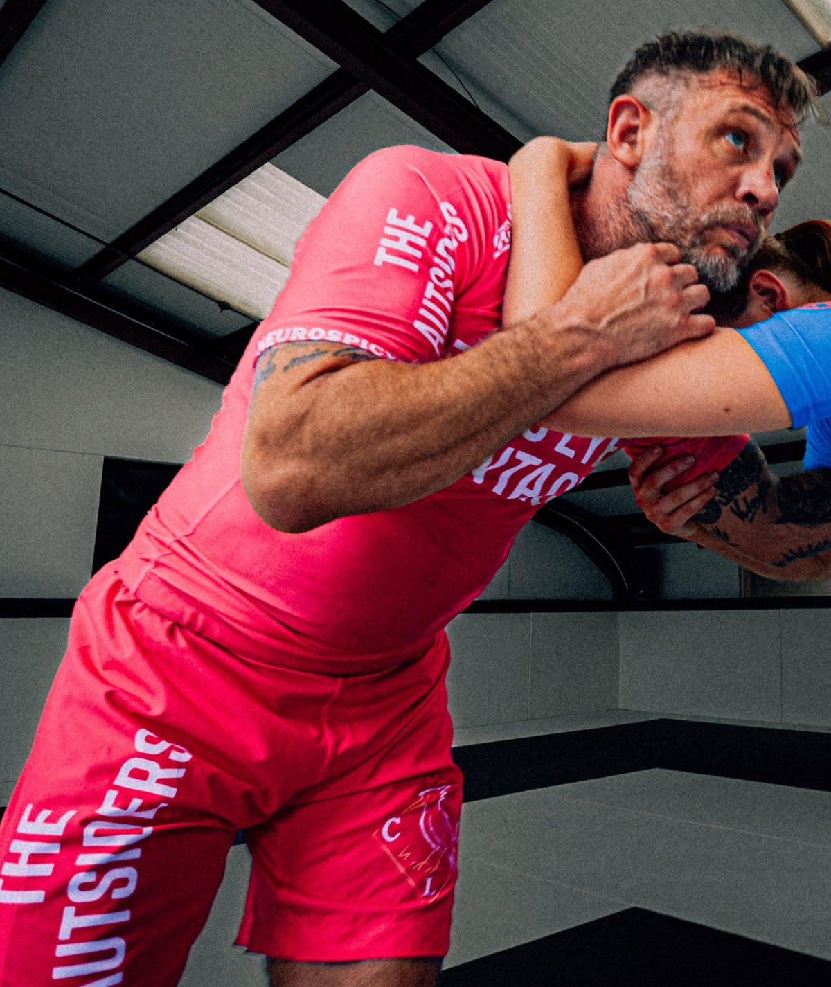 Autsiders Zero Contact Rash Guard - Pink