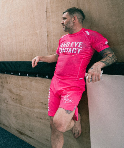 Autsiders Zero Contact Grappling Shorts - Pink