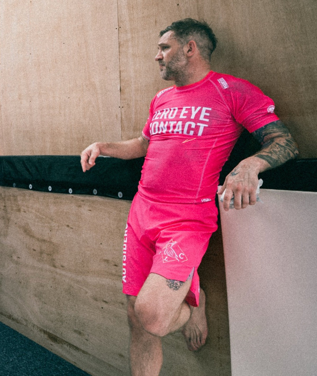 Autsiders Zero Contact Grappling Shorts - Pink