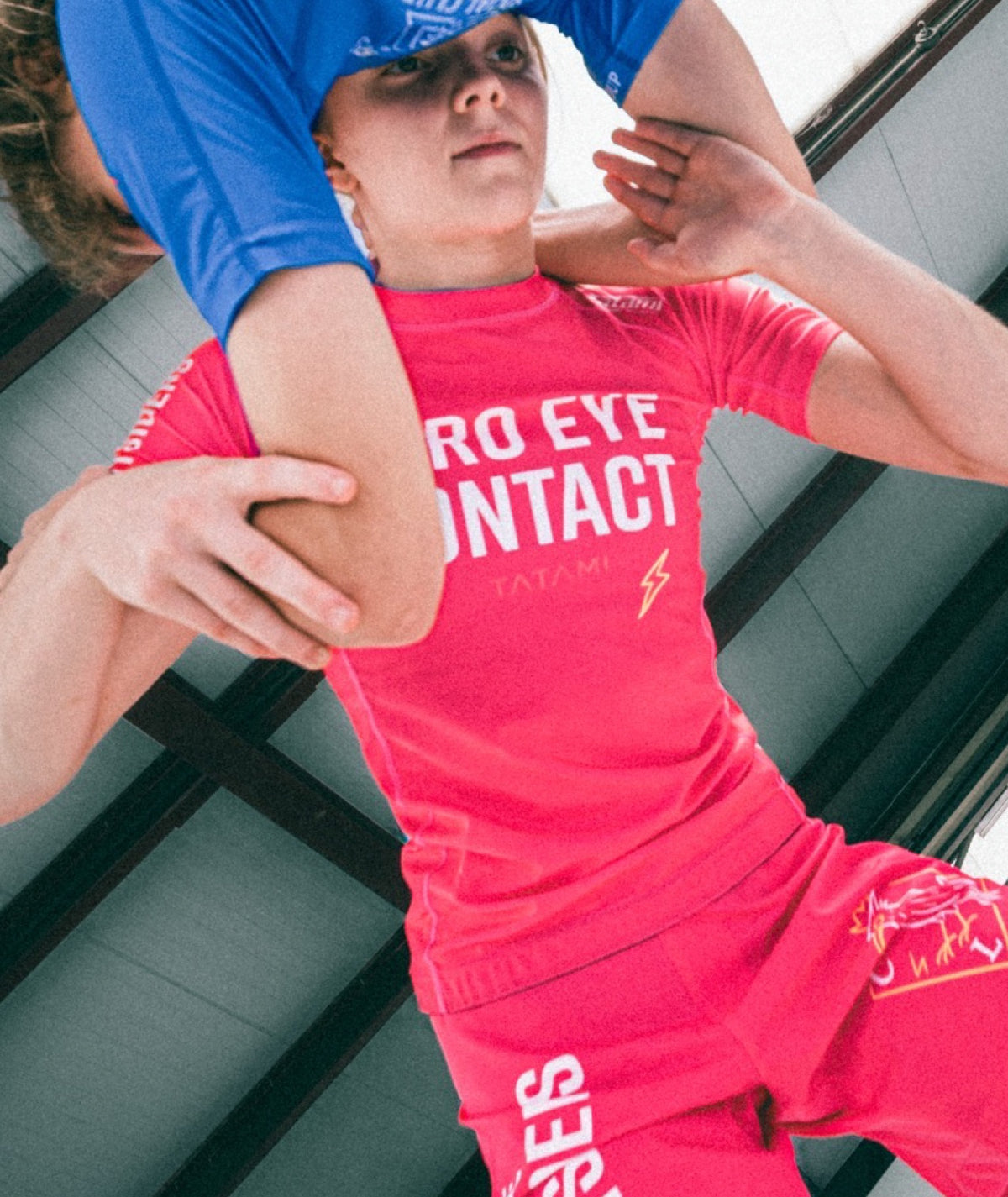 Kids Autsiders Zero Contact Rash Guard - Pink
