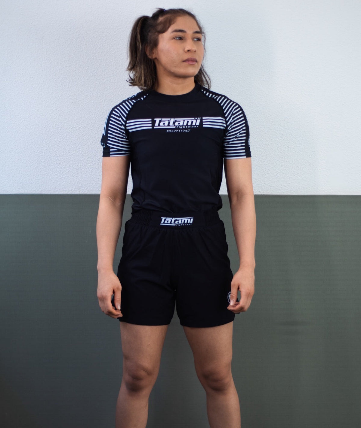 Ladies Dual Layer Grappling Shorts - Black