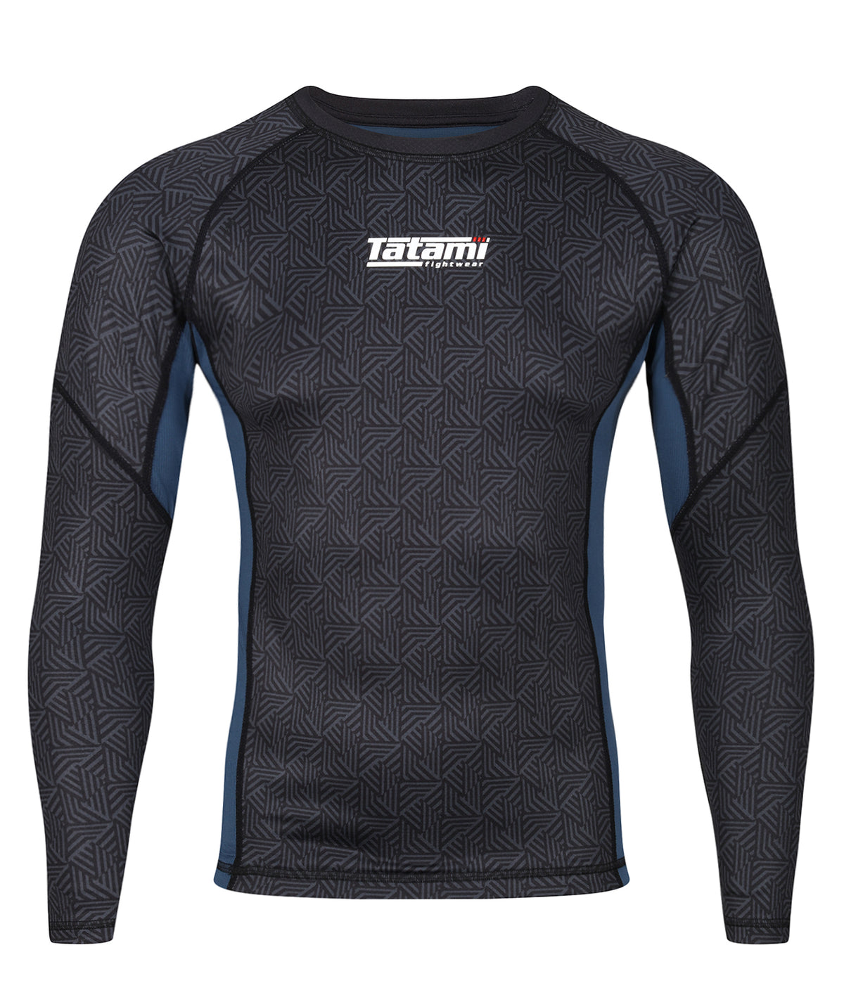 Dimension Long Sleeve Rash Guard - Petrol Blue