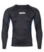 Dimension Long Sleeve Rash Guard - Petrol Blue