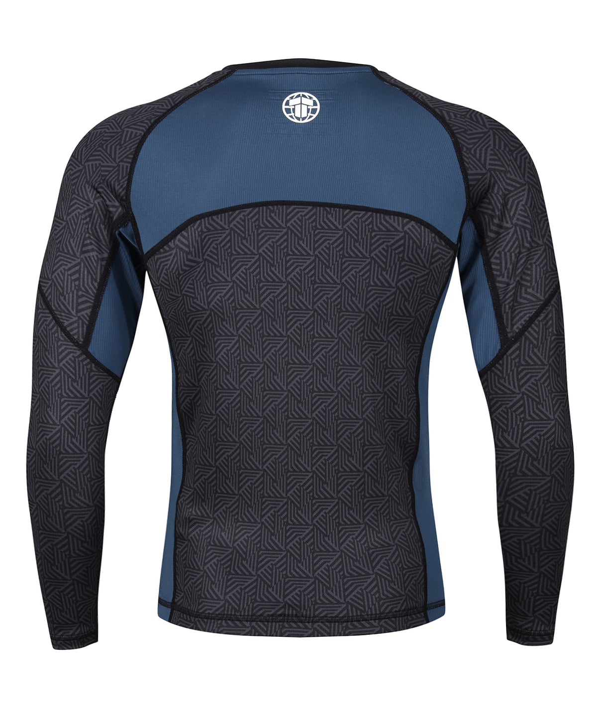 Dimension Long Sleeve Rash Guard - Petrol Blue