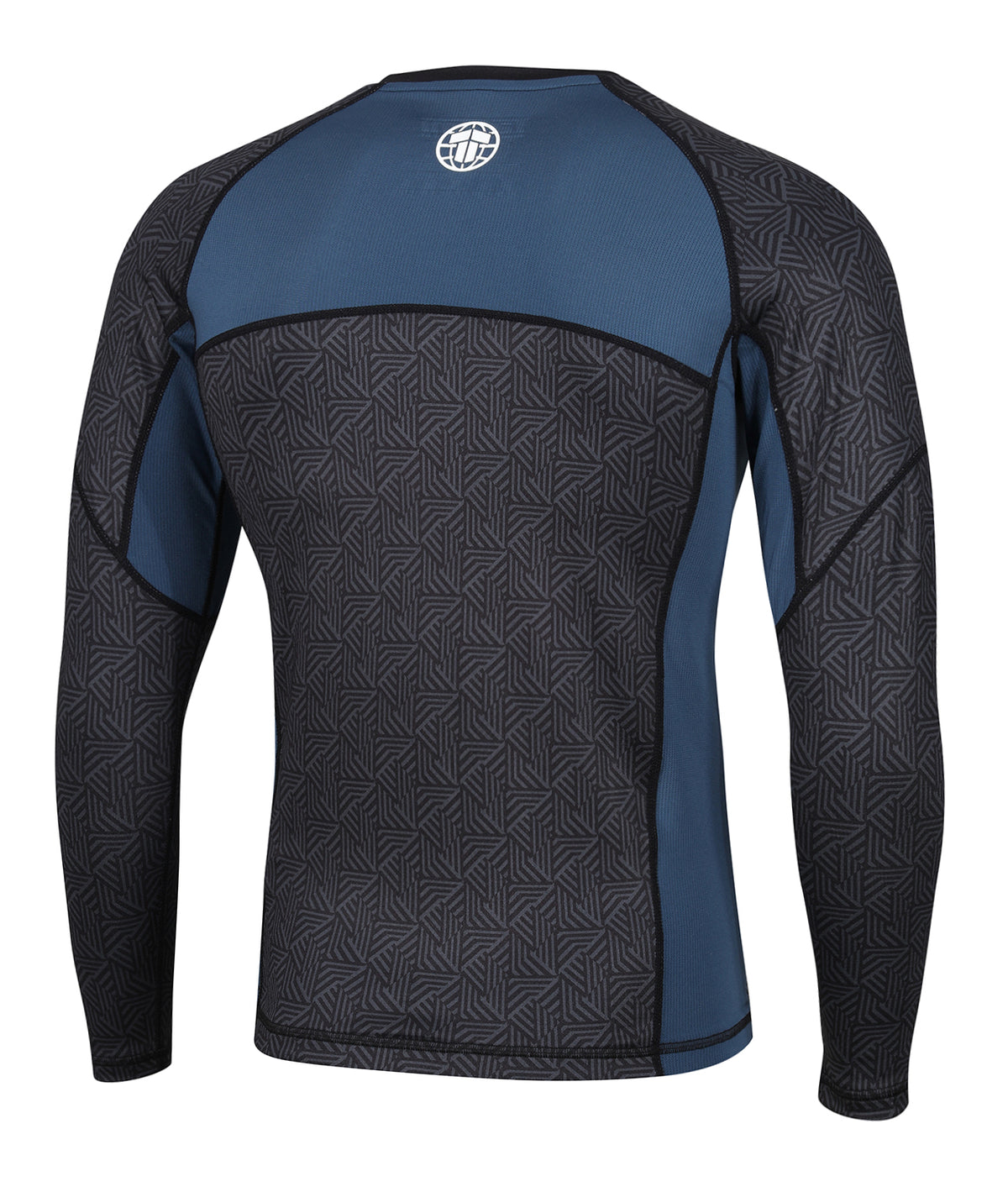 Dimension Long Sleeve Rash Guard - Petrol Blue