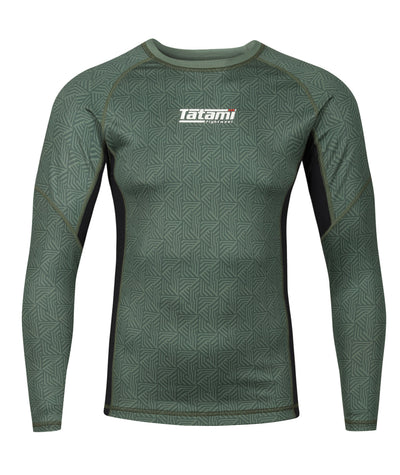 Dimension Long Sleeve Rash Guard - Green