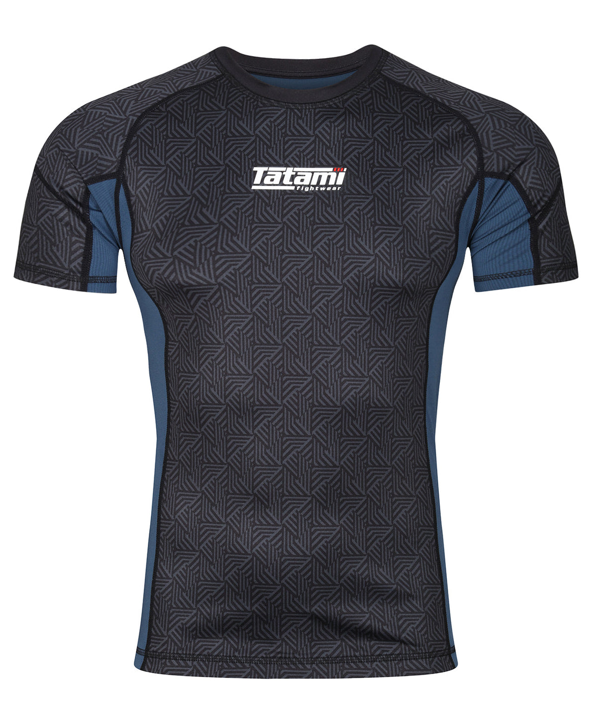 Dimension Short Sleeve Rash Guard - Petrol Blue