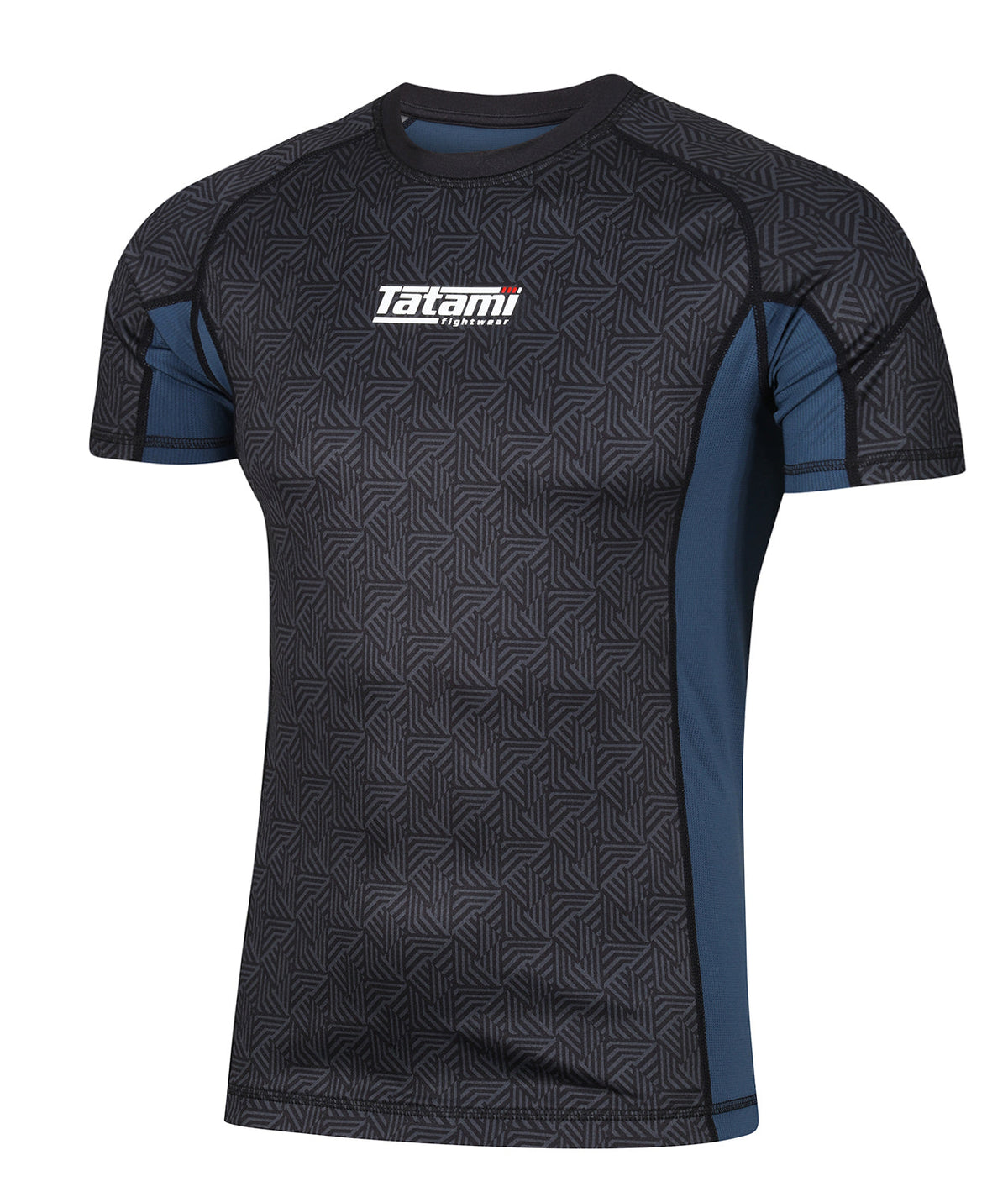 Dimension Short Sleeve Rash Guard - Petrol Blue