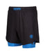 Dual Layer Grappling Shorts - Blue