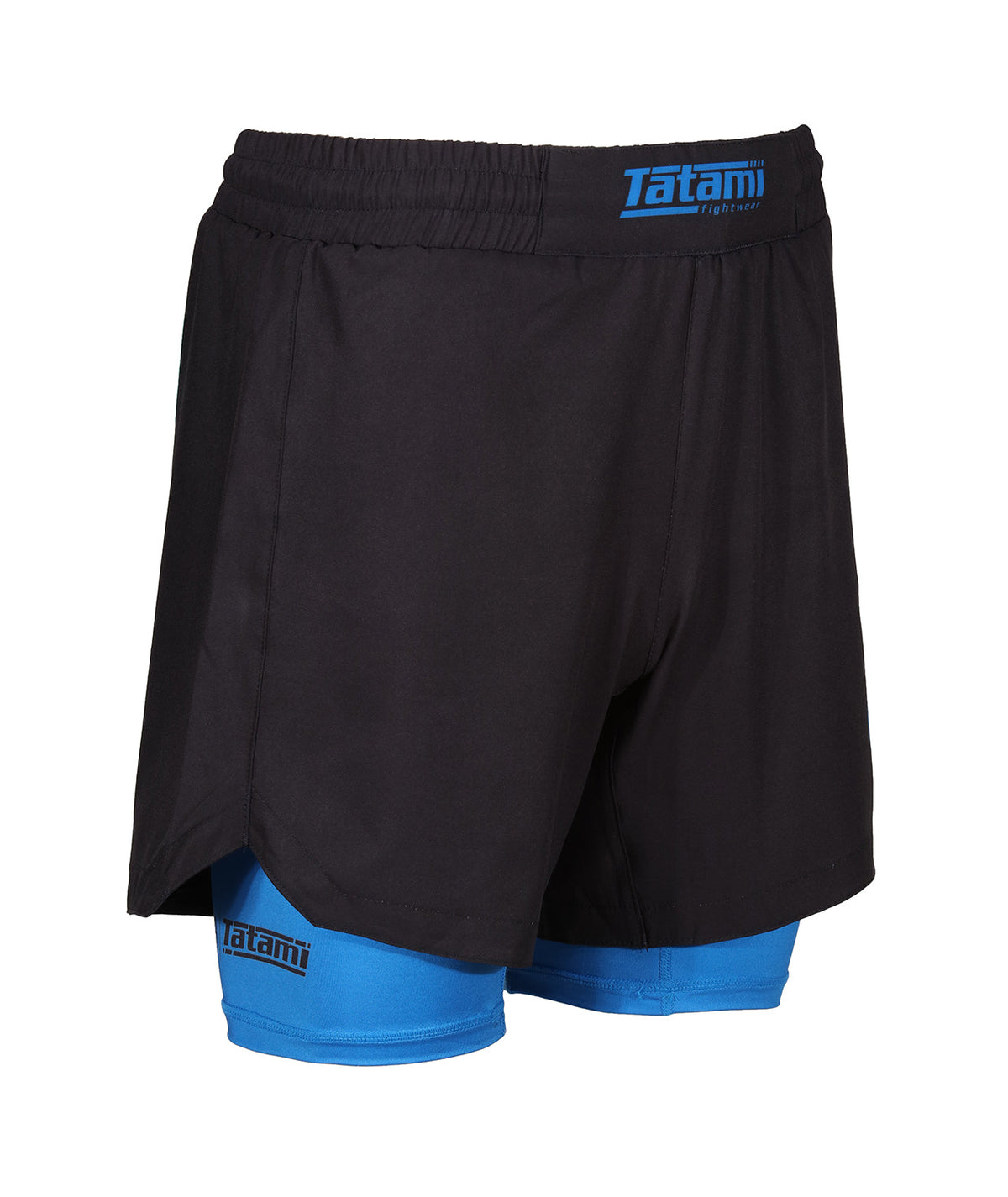 Dual Layer Grappling Shorts - Blue