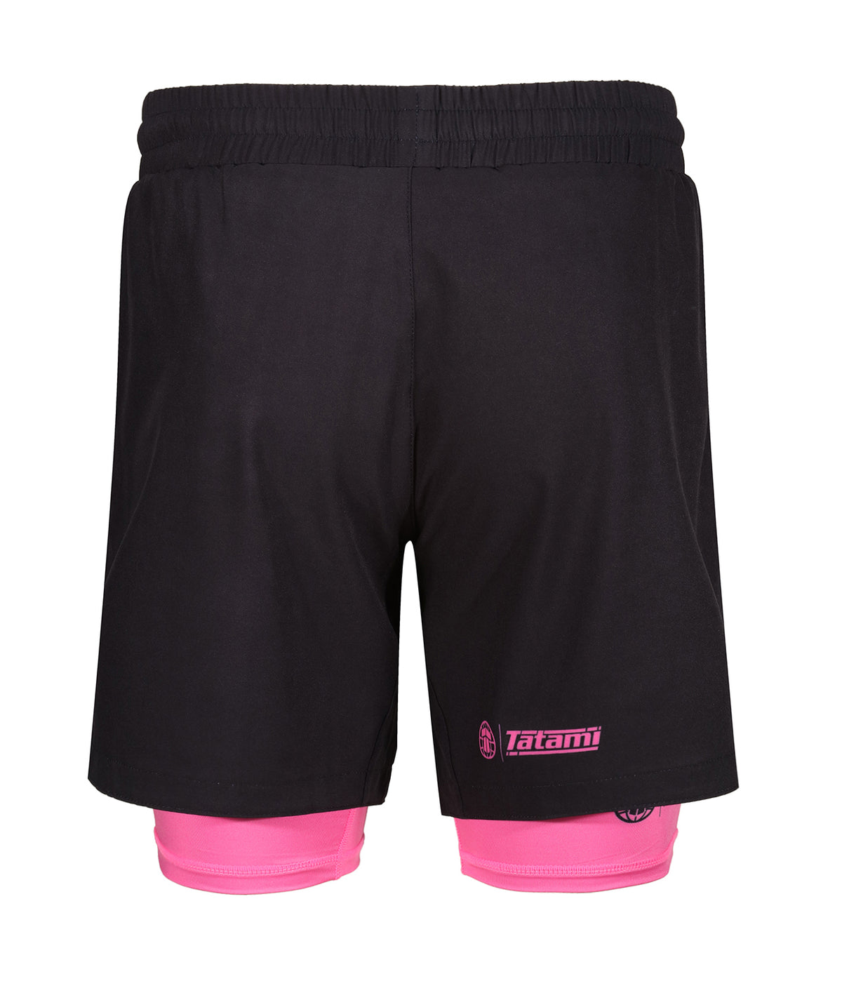 Dual Layer Grappling Shorts - Pink