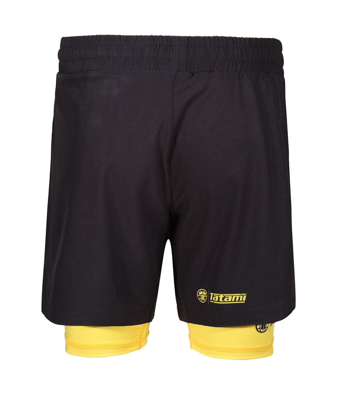 Dual Layer Grappling Shorts - Yellow