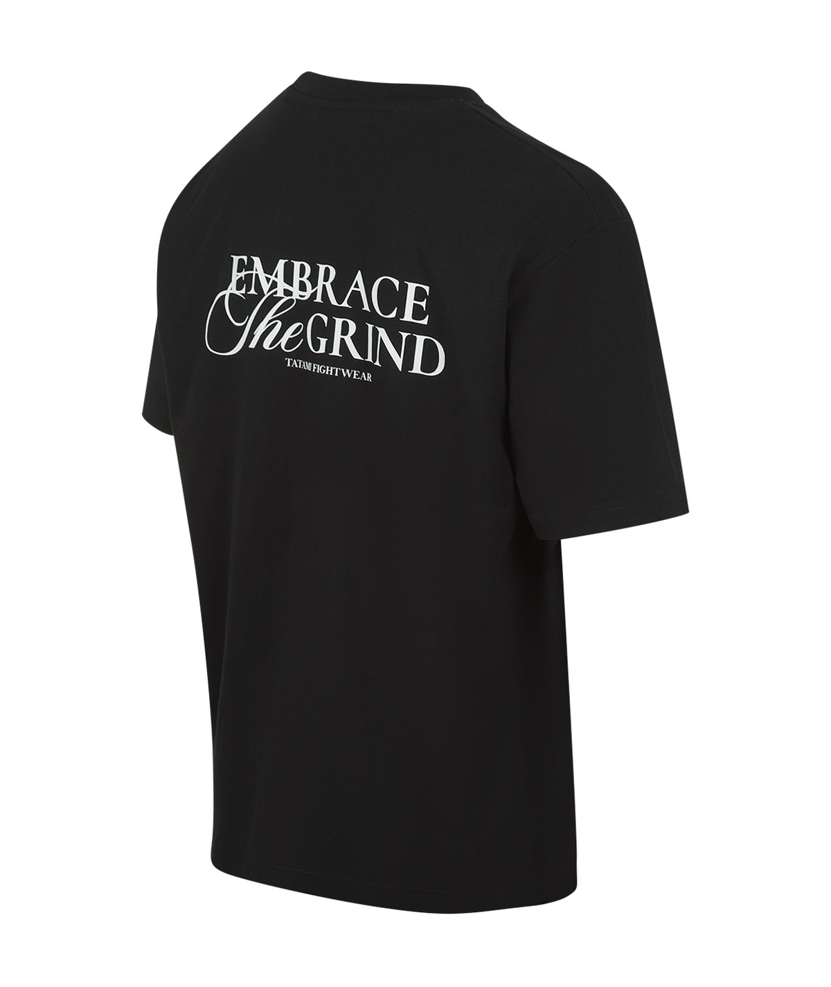 Embrace The Grind Oversized T-Shirt - Black