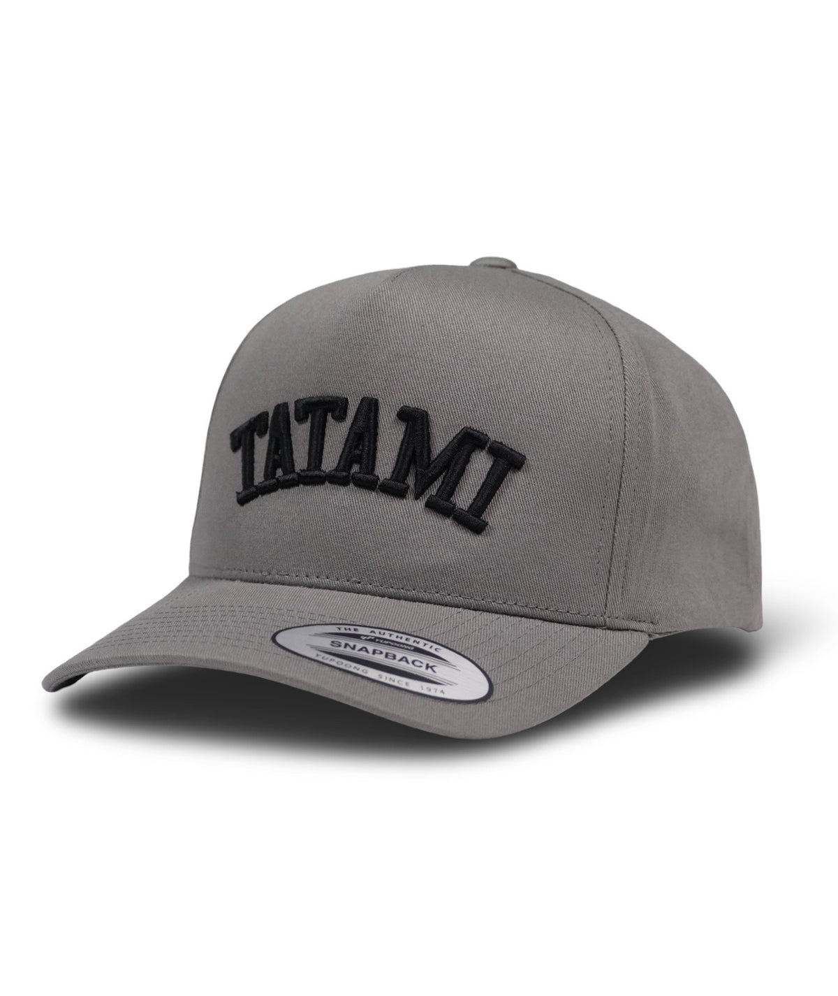Tatami Embroidered Snapback - Grey