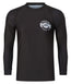 Fist Bump Long Sleeve Rash Guard - Black