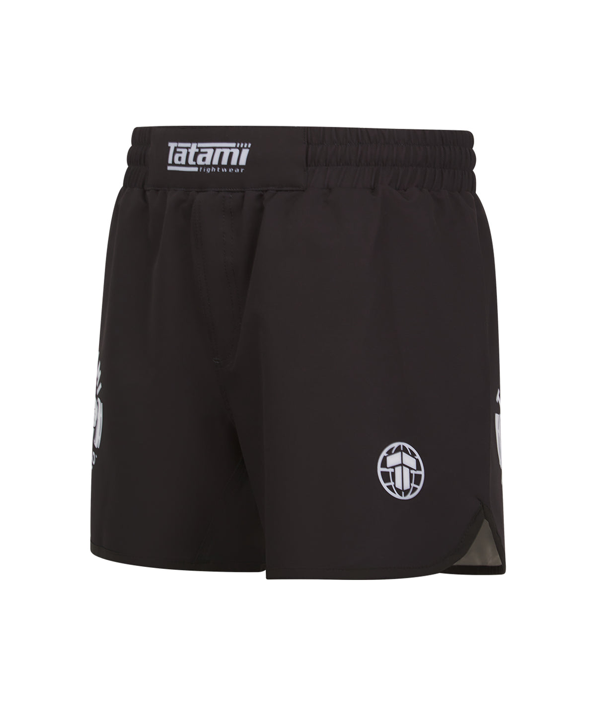Fist Bump High Cut Shorts - Black