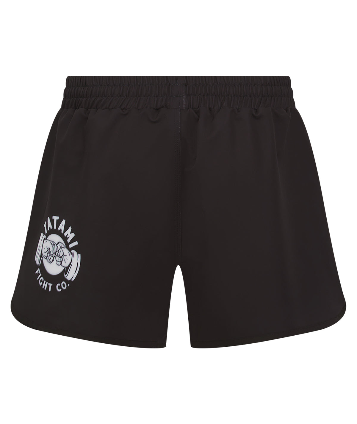 Fist Bump High Cut Shorts - Black