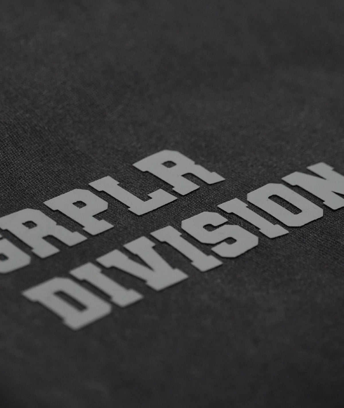 GRPLR Division Oversized Stone Washed T-Shirt - Black