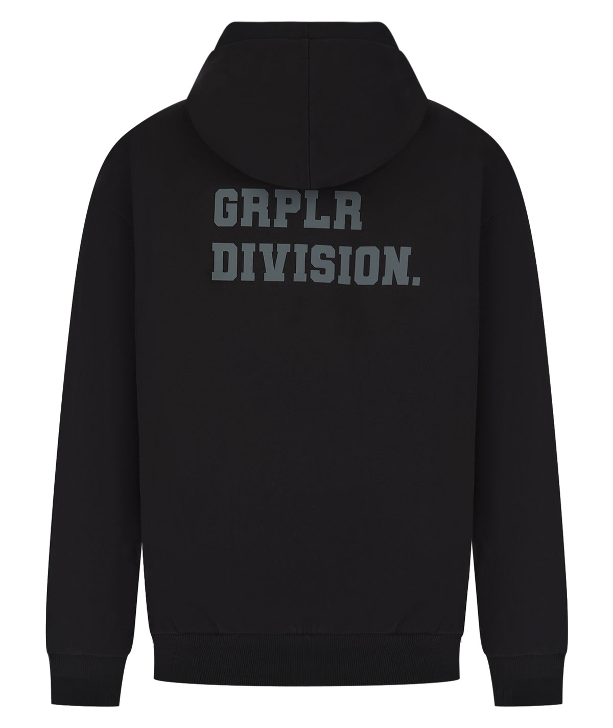 GRPLR Division Oversized Hoodie - Black