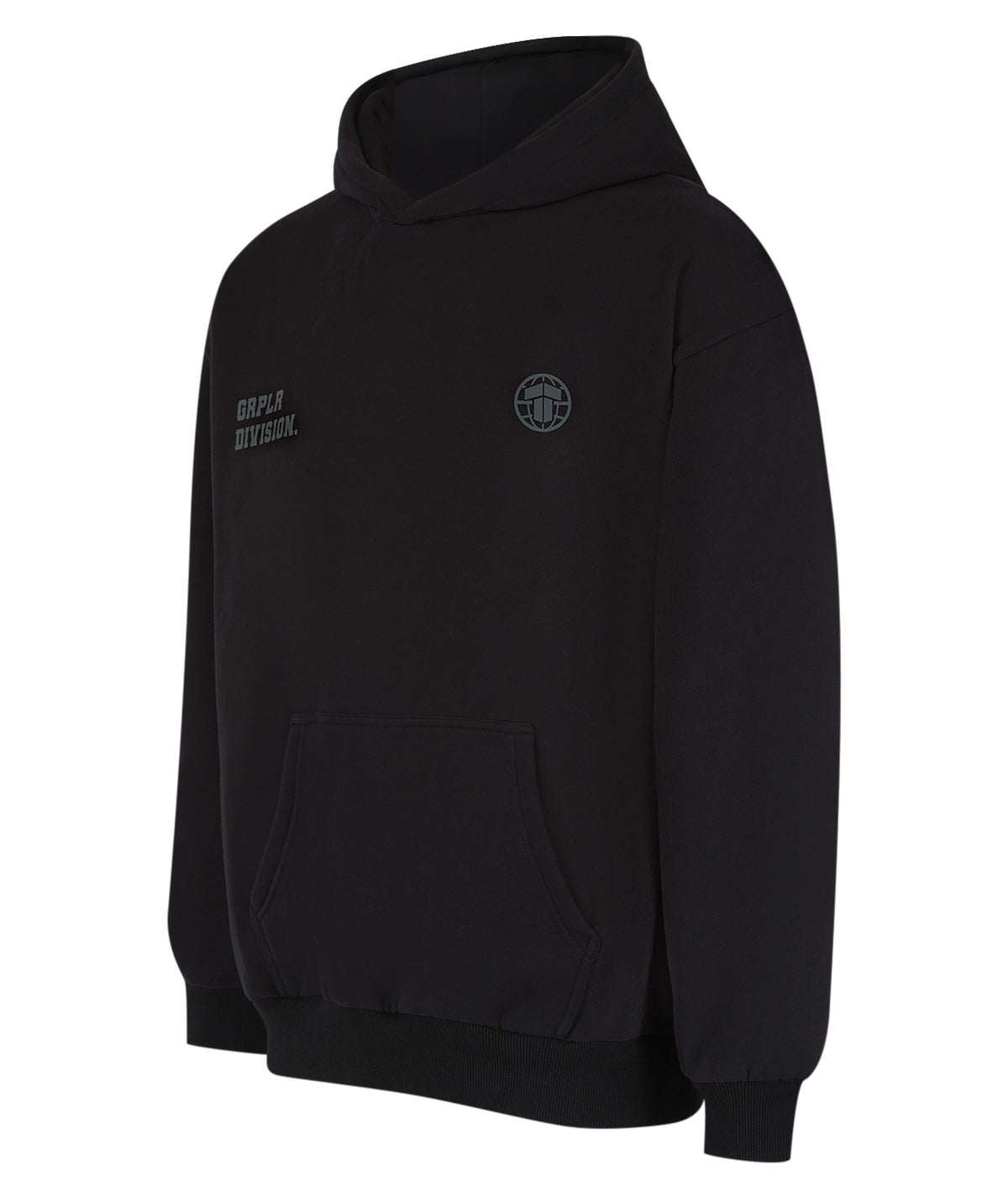 GRPLR Division Oversized Hoodie - Black