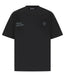 GRPLR Division Oversized Stone Washed T-Shirt - Black