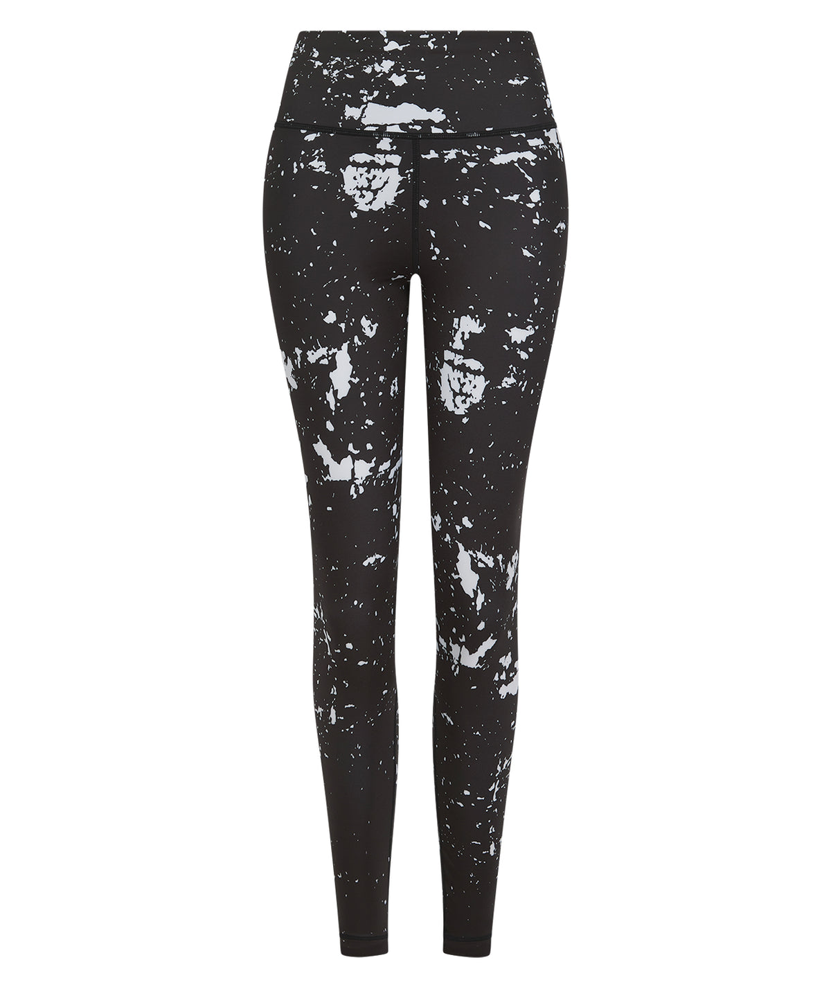 Ladies Helena Punk Leggings - Black & White