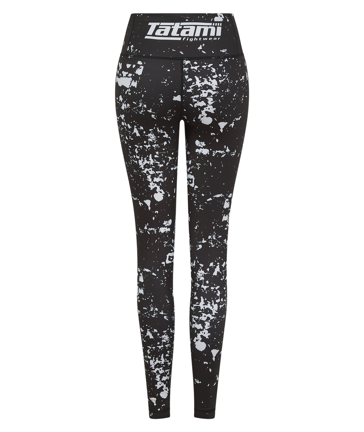 Ladies Helena Punk Leggings - Black & White