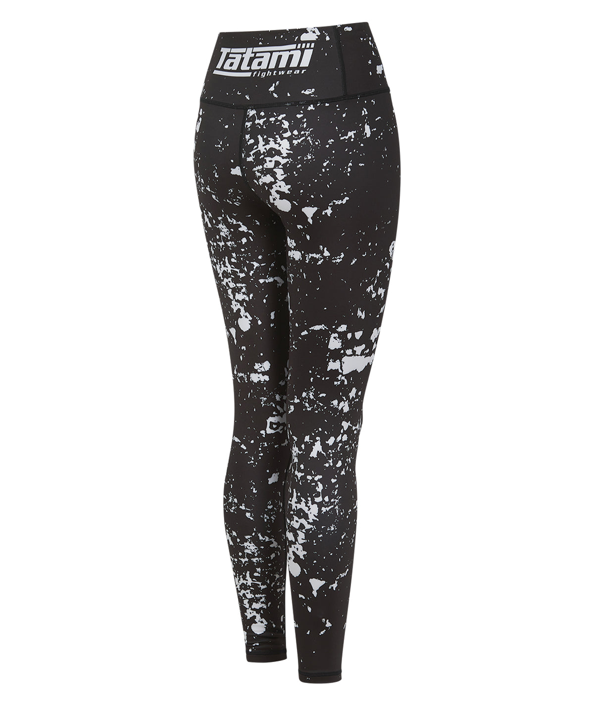 Ladies Helena Punk Leggings - Black & White