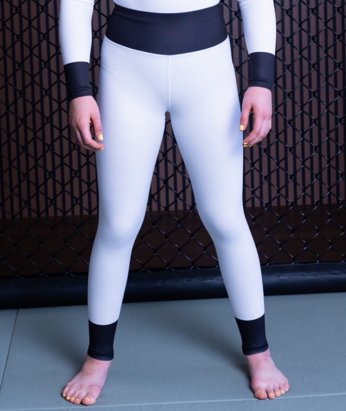 Ladies Helena Ranked Leggings - White