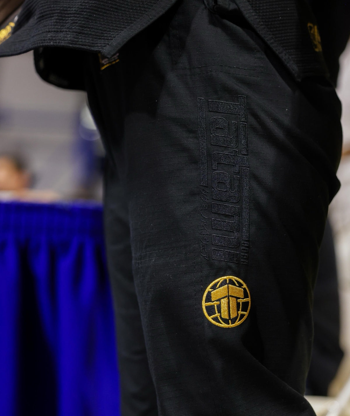 Ladies Estilo Gold Label Gi - Black