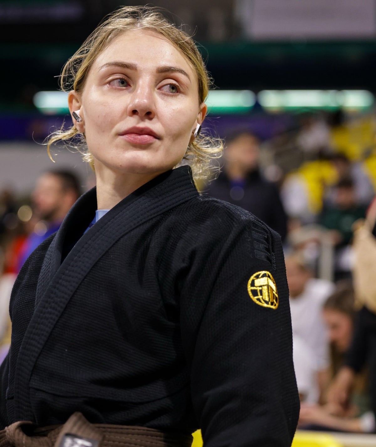 Ladies Estilo Gold Label Gi - Black
