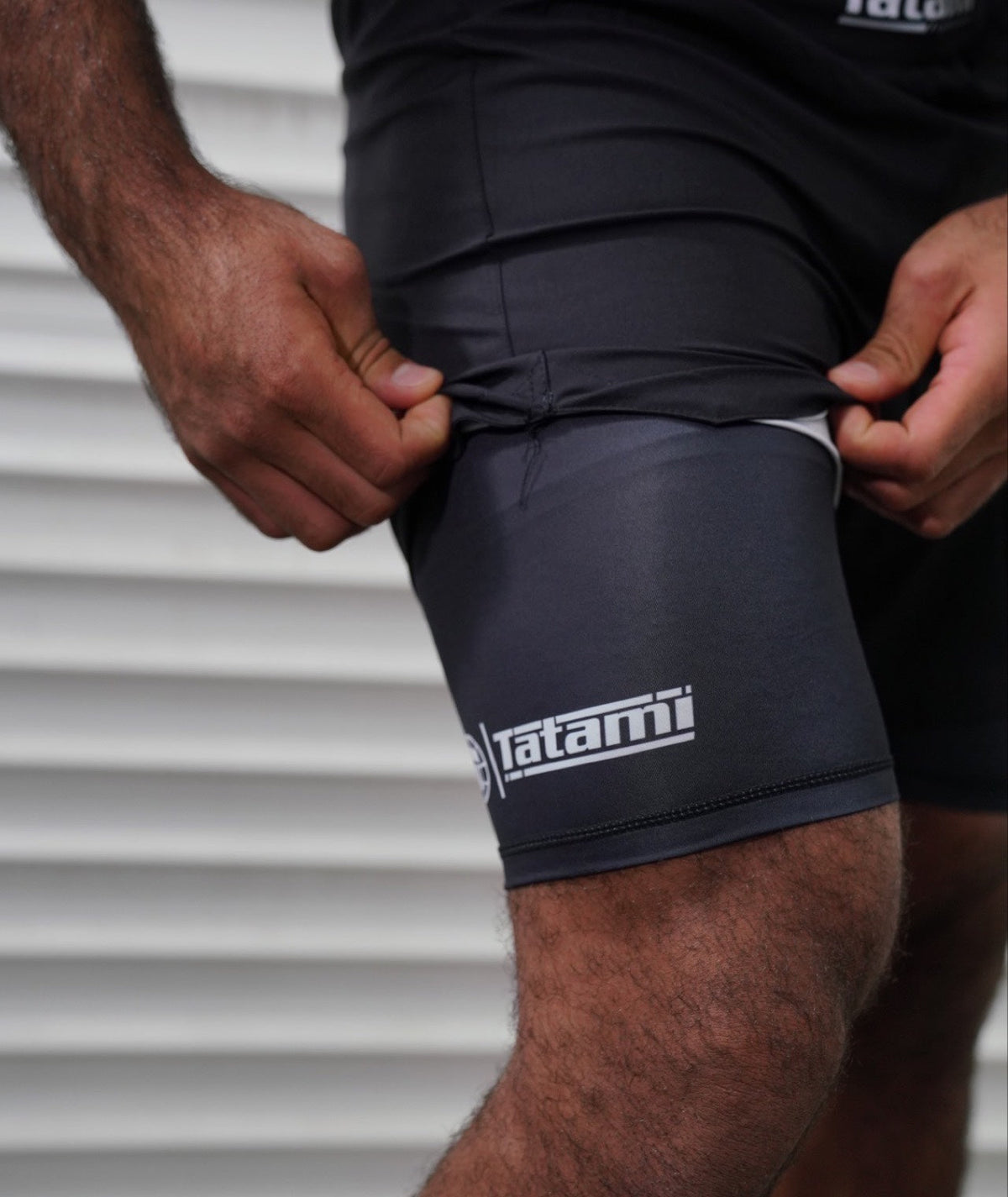 Dual Layer Grappling Shorts - Black