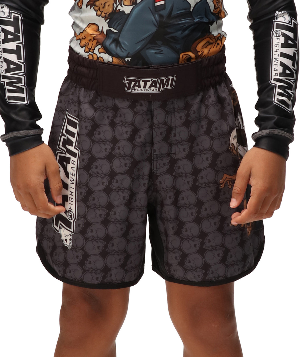 Kids Thinker Monkey Grappling Shorts