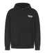 JJ Club Oversized Stonewashed Cotton Hoodie - Grey