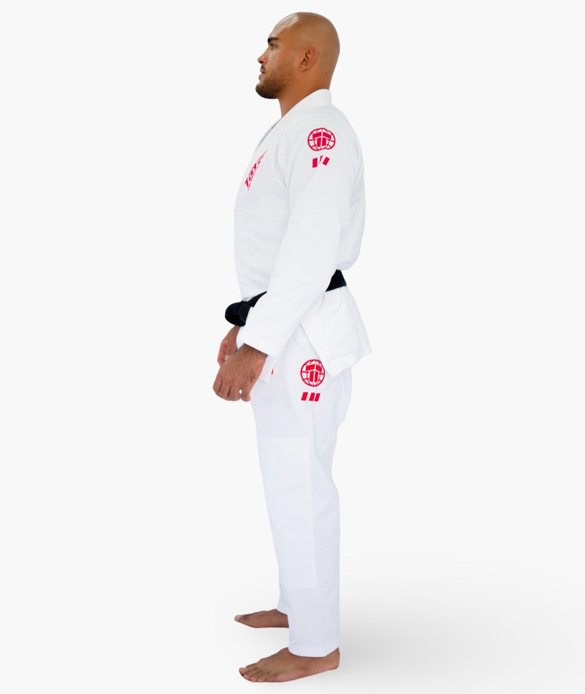 Pro Series Gi - White & Wild Rose