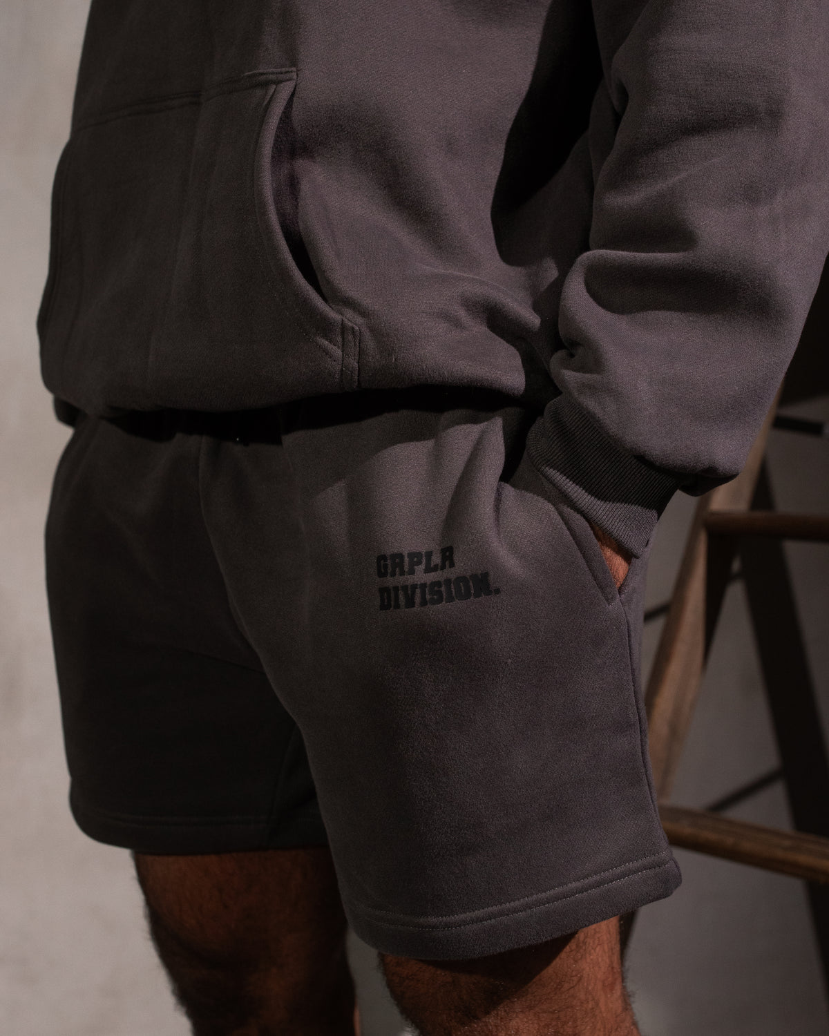 GRPLR Division Leisure Shorts - Grey