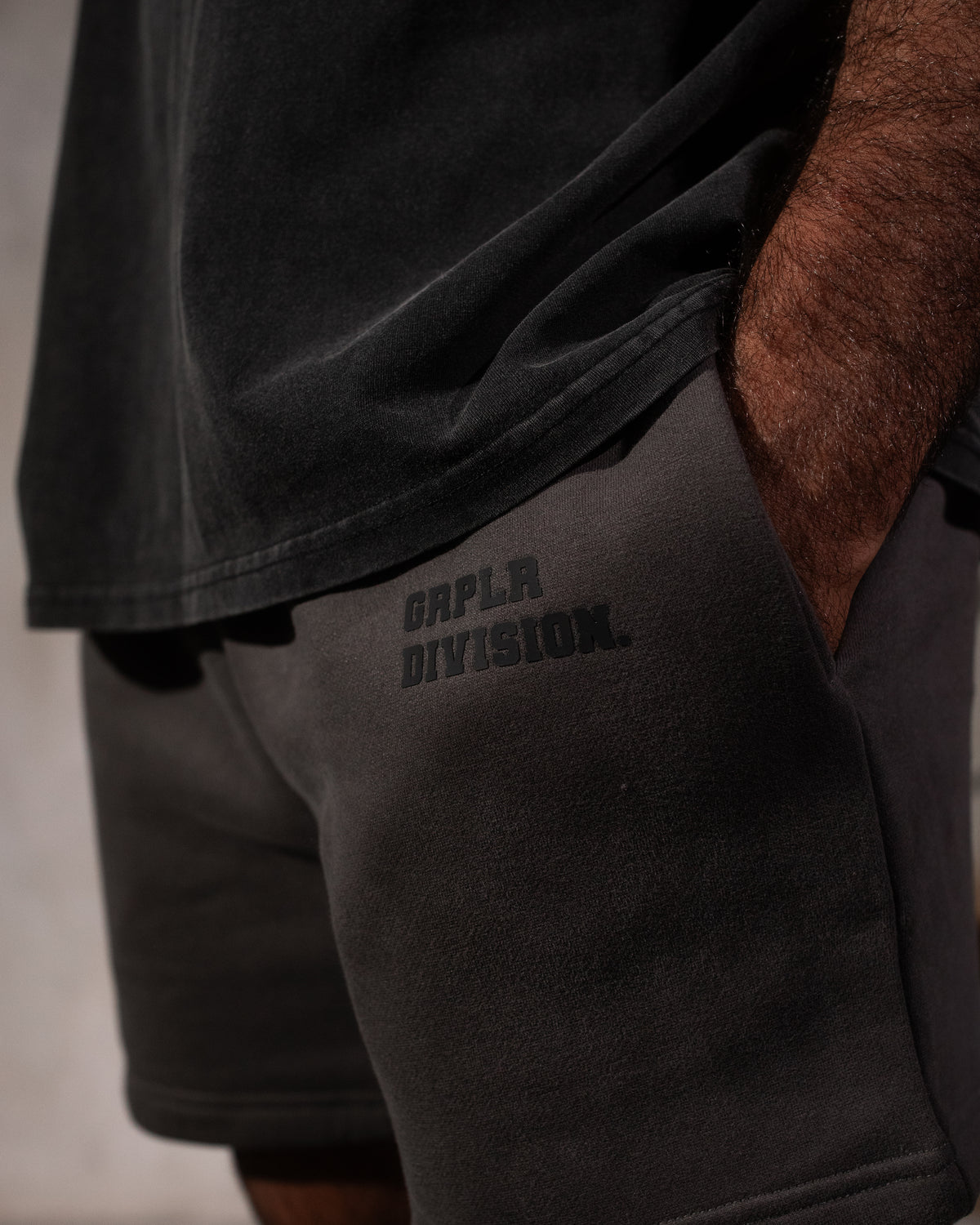 GRPLR Division Leisure Shorts - Grey